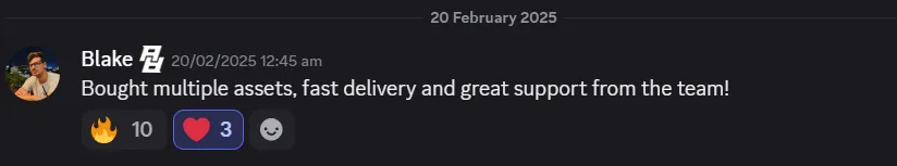Customer review