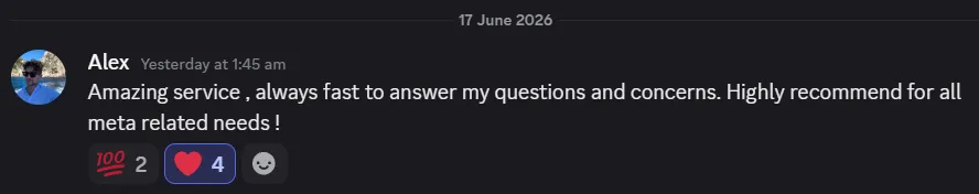 Customer review