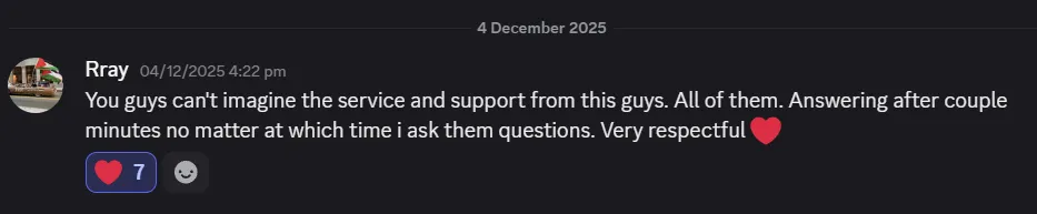Customer review