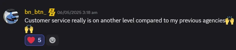 Customer review