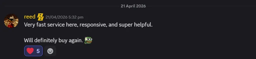Customer review