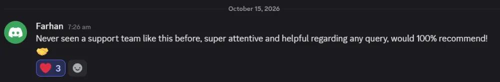 Customer review