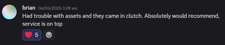 Customer review