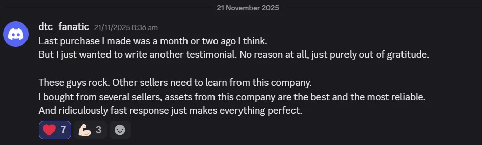 Customer review