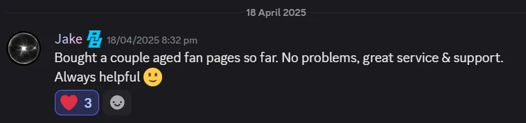 Customer review