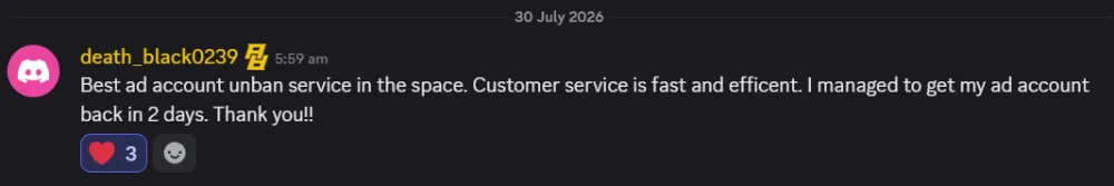 Customer review