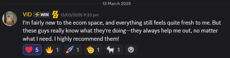 Customer review