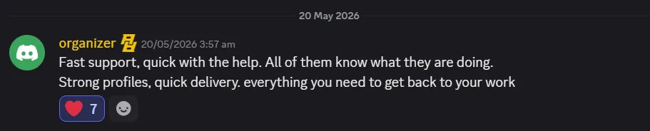 Customer review