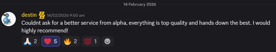 Customer review
