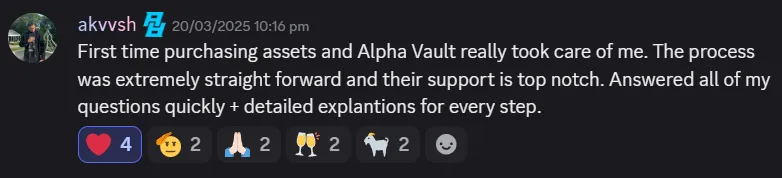 Customer review