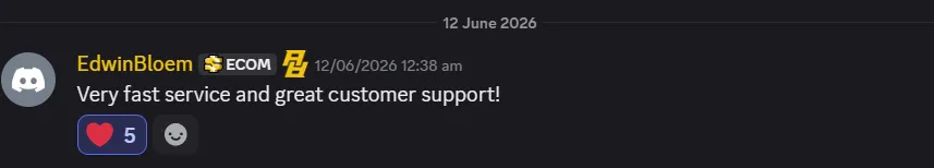 Customer review