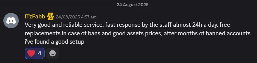 Customer review