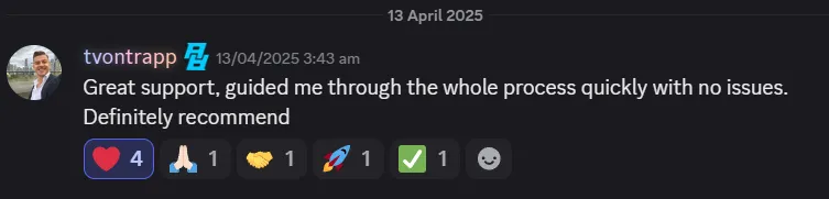 Customer review
