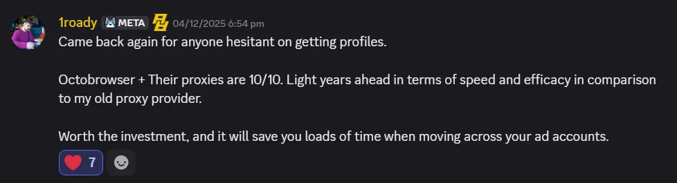 Customer review