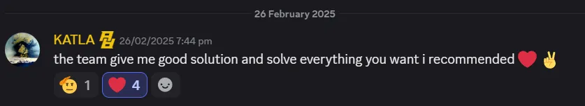 Customer review