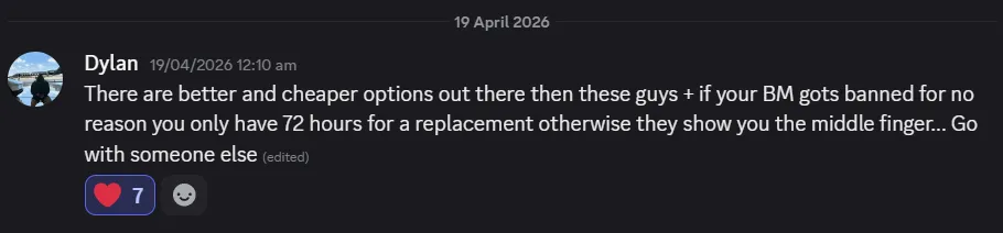 Customer review