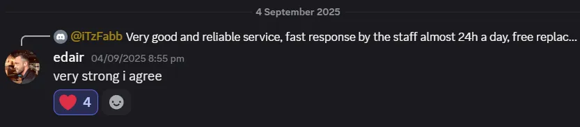 Customer review