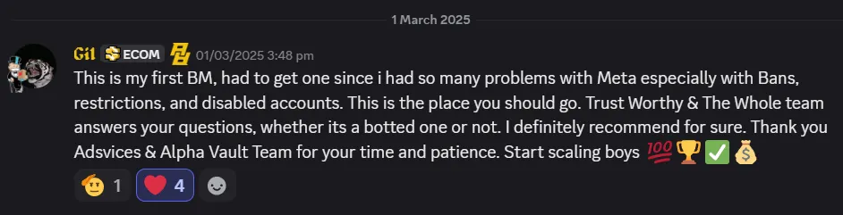 Customer review